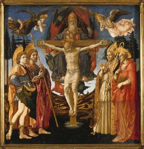 Die heilige Dreifaltigkeit (Altarbild der Santa Trinità von Pistoia)