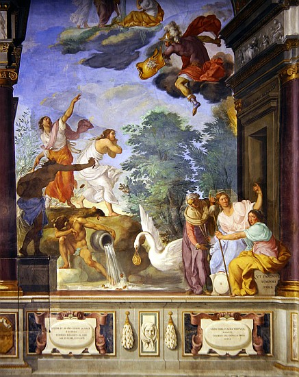 Allegory of the death of Lorenzo de Medici von Francesco Furini