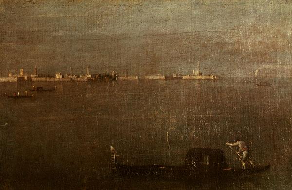 Venice / Lagoon / Painting  / Guardi