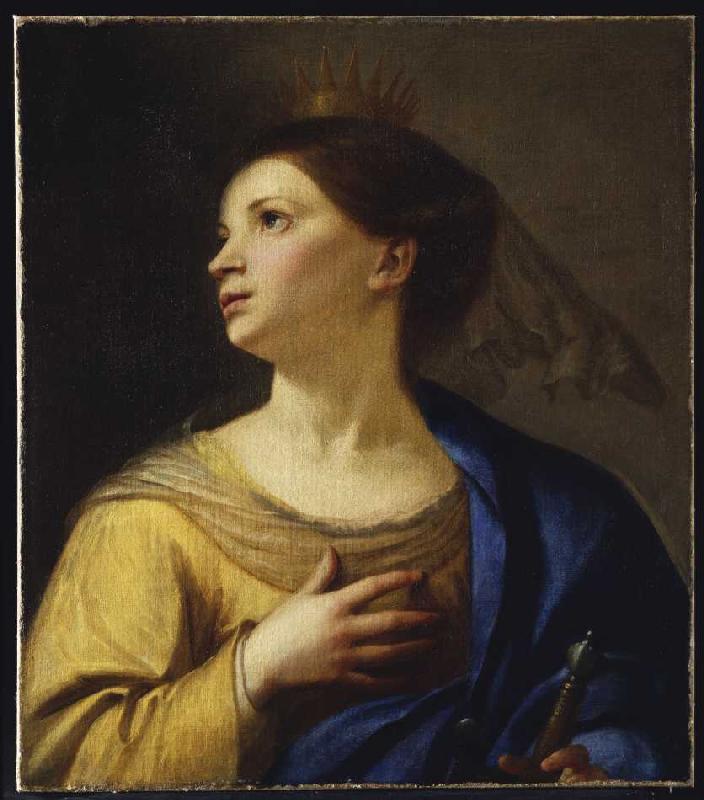Die Heilige Katharina. von Francesco Guarino