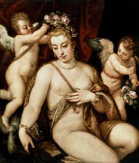 F.Montemezzano, Venus mit Amoretten
