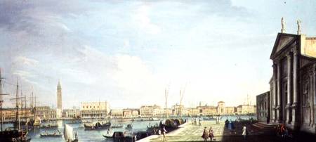 The Bacino di San Marco, with the Doge's Palace and the Riva degli Schiavoni von Francesco Tironi