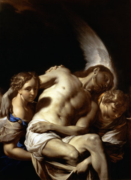 Christ Supported by Angels von Francesco Trevisani