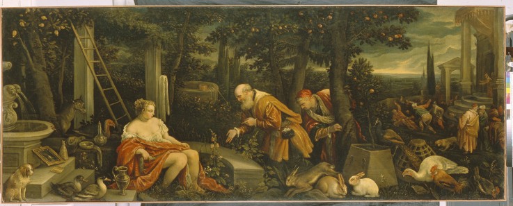 Susanna und die beiden Alten von Francesco (Francesco da Ponte) Bassano