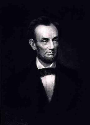 Abraham Lincoln, 16th President of the United States of America, 1864, pub. 1901 (photogravure) von Francis Bicknell Carpenter