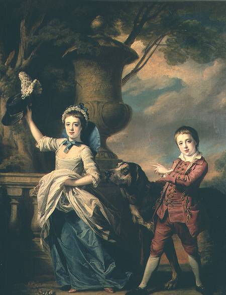 The Children of Sir Edward and Dame Ann Astley von Francis Cotes