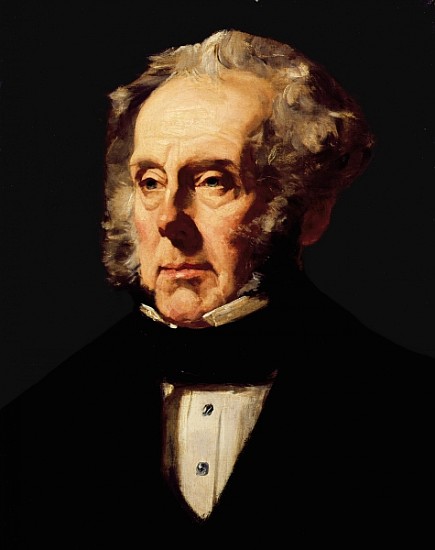 Henry John Temple, 3rd Viscount Palmerston, c.1855 von Francis Cruikshank
