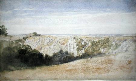 View near the Cheddar Gorge von Francis Danby