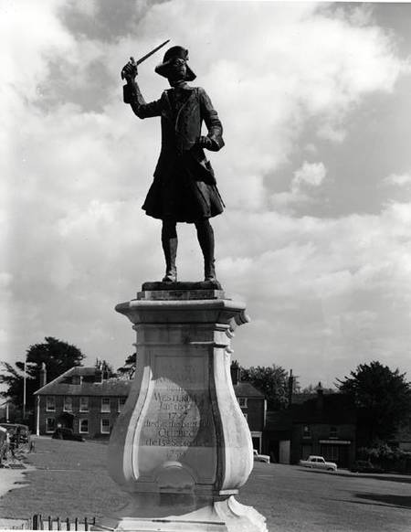 Statue of Major General James Wolfe (1727-59) von Francis Derwent Wood
