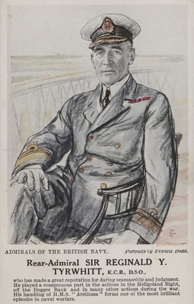 Konteradmiral Sir Reginald Y Tyrwhitt von Francis Dodd