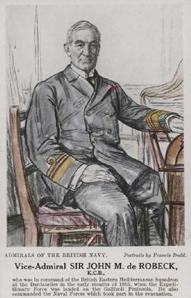 Vizeadmiral Sir John M de Robeck 0