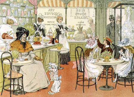 The Tea Shop, from 'The Book of Shops' von Francis Donkin Bedford