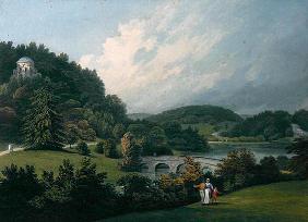 Stourhead (oil on canvas)