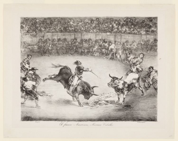 El famoso Americano, Mariano Ceballos von Francisco de Goya