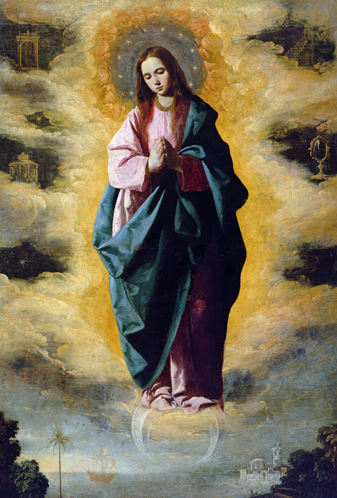 The Immaculate Conception von Francisco de Zurbarán (y Salazar)