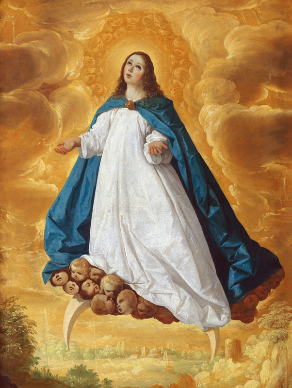 The Immaculate Conception von Francisco de Zurbarán (y Salazar)