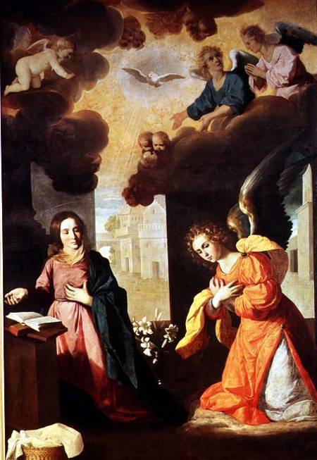The Annunciation von Francisco de Zurbarán (y Salazar)