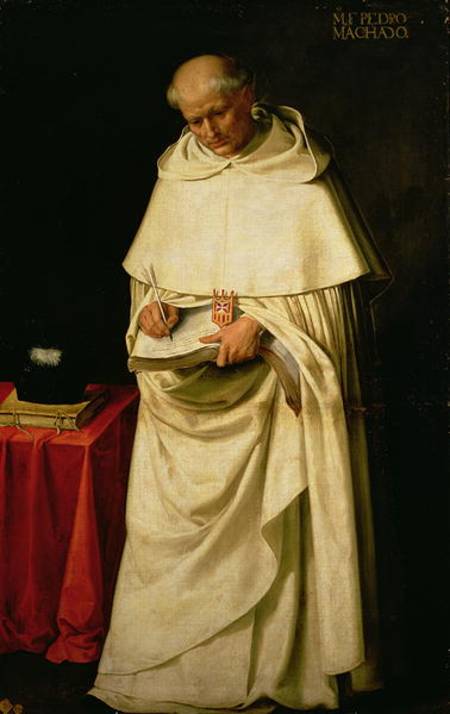 Brother Pedro Machado (d.1604) von Francisco de Zurbarán (y Salazar)