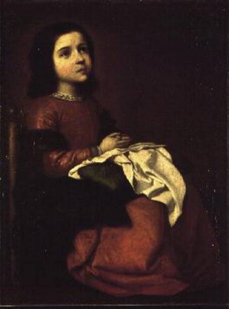The Childhood of the Virgin von Francisco de Zurbarán (y Salazar)