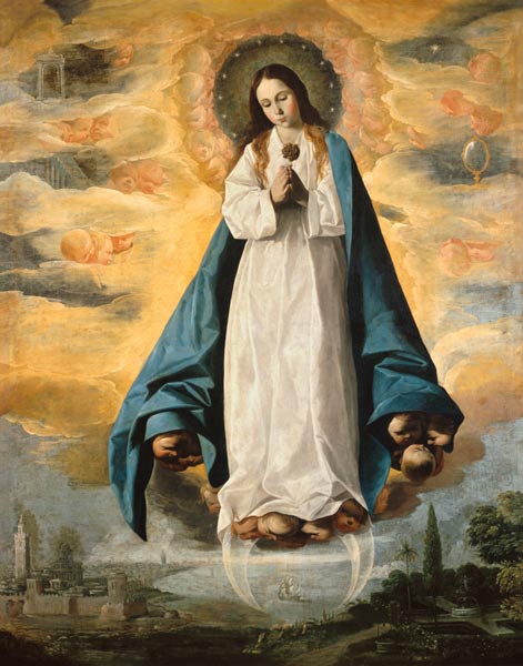 Immaculate Conception von Francisco de Zurbarán (y Salazar)