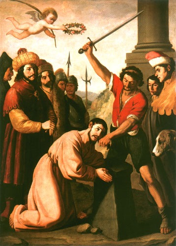 Das Martyrium des hl. Jakobus von Francisco de Zurbarán (y Salazar)