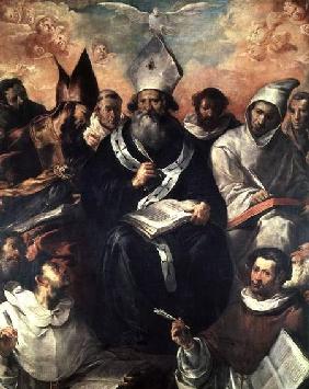 St. Basil Dictating his Doctrine