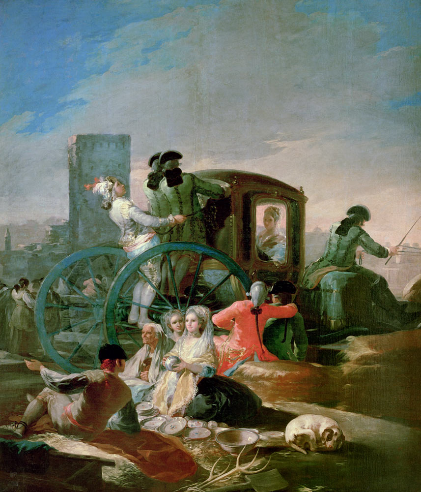Der Geschirrhändler von Francisco José de Goya