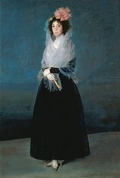 Die Comtesse del Carpio, Marquesa de la Solana von Francisco José de Goya