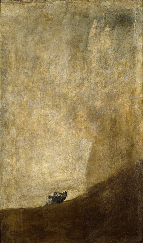 Hund von Francisco José de Goya