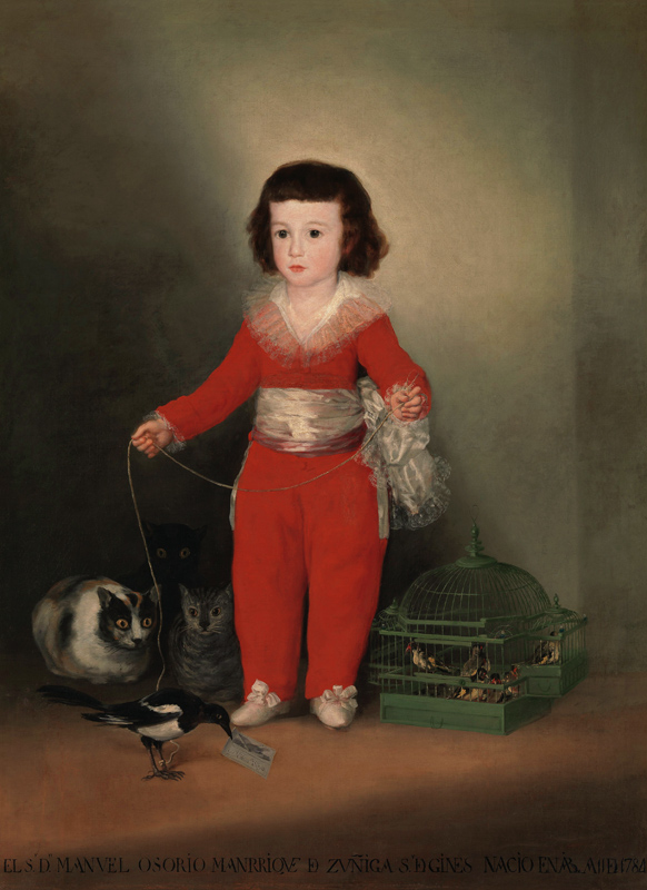 Kinderbildnis von Francisco José de Goya