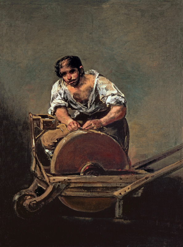 The Knife-Grinder von Francisco José de Goya