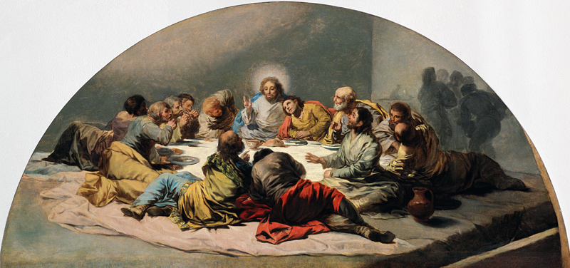 The Last Supper von Francisco José de Goya