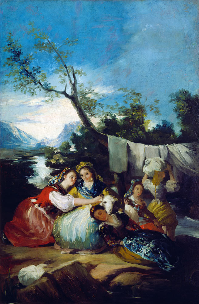 The Washerwomen von Francisco José de Goya