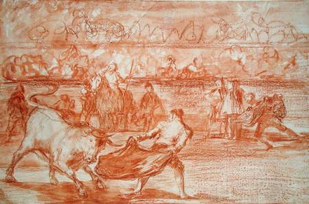Bullfighting von Francisco José de Goya