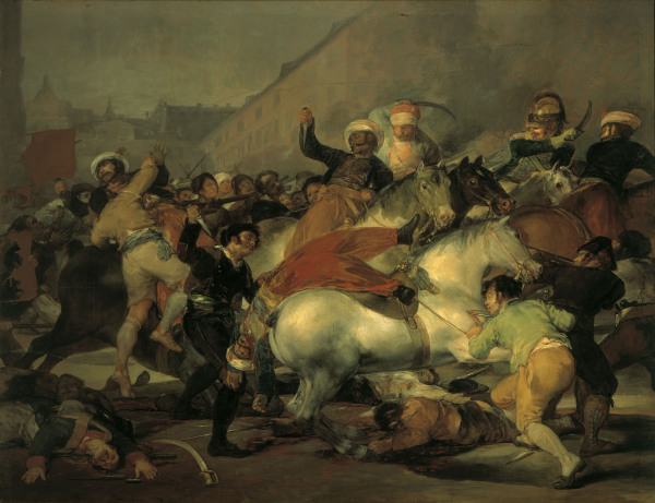 Der 2.Mai 1808 in Madrid von Francisco José de Goya