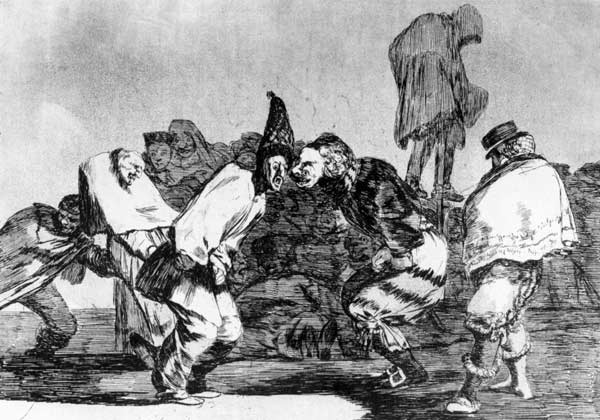 Disparate de Carnabal von Francisco José de Goya