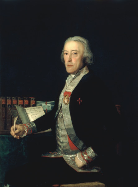 Felix Colón de Larriátegui von Francisco José de Goya