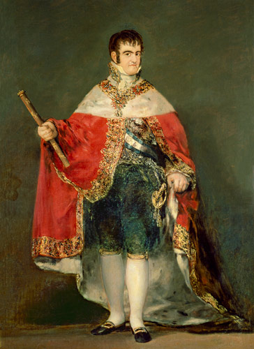Ferdinand VII (1784-1833) von Francisco José de Goya