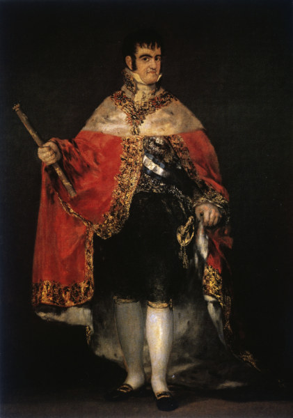 Ferdinand VII.v.SP von Francisco José de Goya