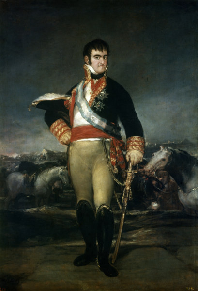 Ferdinand VII.v.SP von Francisco José de Goya