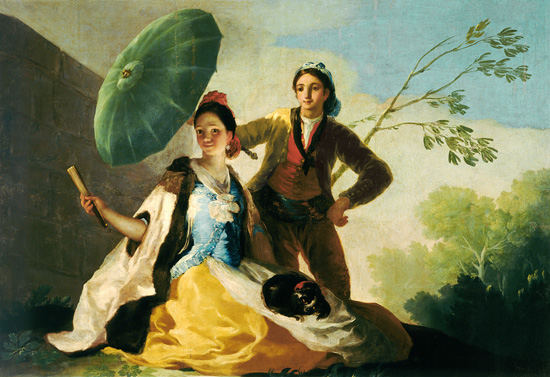 Der Sonnenschirm von Francisco José de Goya