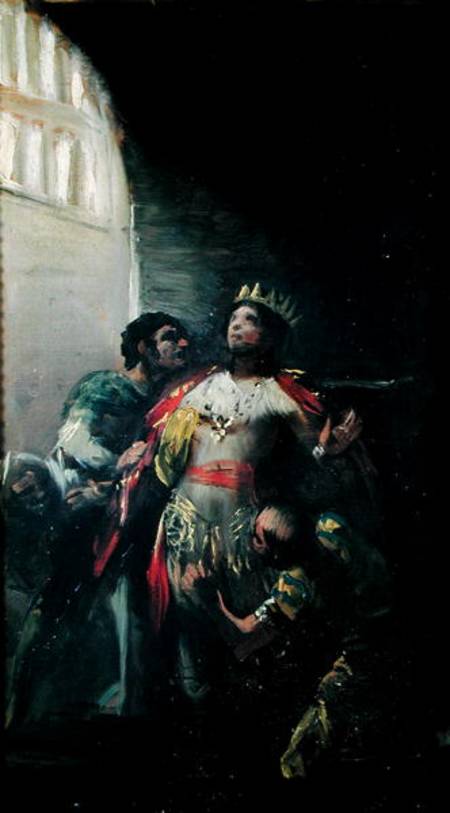 St. Hermengild (d.585) in Prison von Francisco José de Goya