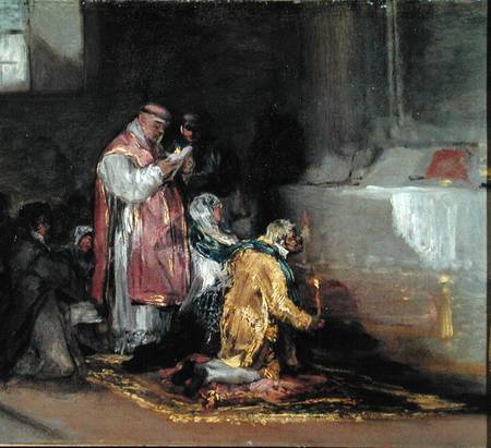 The Ill-Matched Marriage von Francisco José de Goya