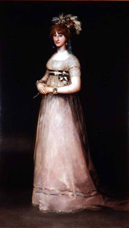 Portrait of Maria Theresa de Bourbon y Vallabriga, the Condesa de Chinchon von Francisco José de Goya