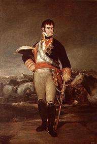 Ferdinand VII. in einem Feldlager 1814