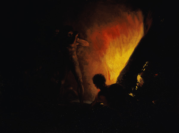 The Pyre von Francisco José de Goya