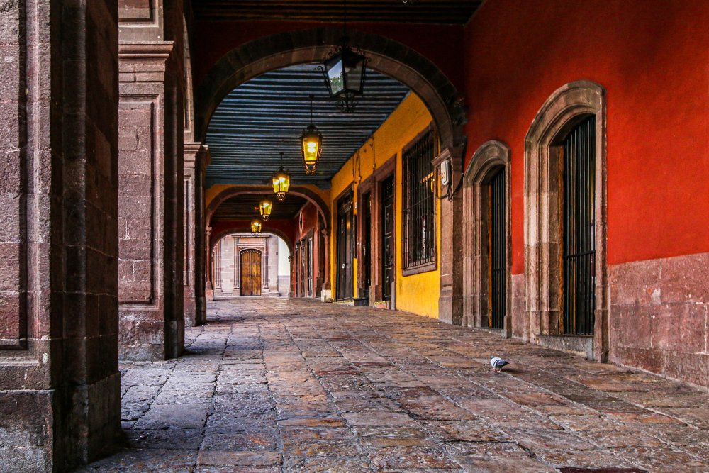 Korridor der Unabhängigkeit Mexikos von Francisco Villalpando