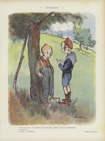 Illustration for Le Rire von Francisque Poulbot