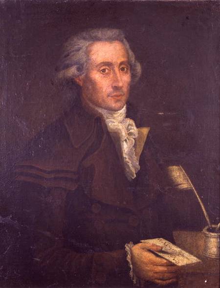 Georges Couthon (1755-94) von Francois Bonneville