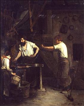The Blacksmiths, Memory of Treport 1857